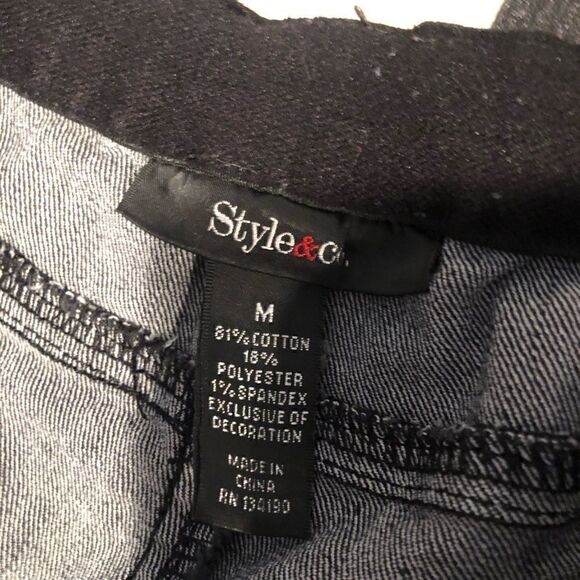 Style & Co Black Stretchy Jeans - Picture 3 of 3